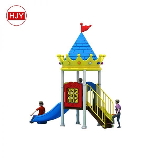 Outdoor Plastic Slide Playground