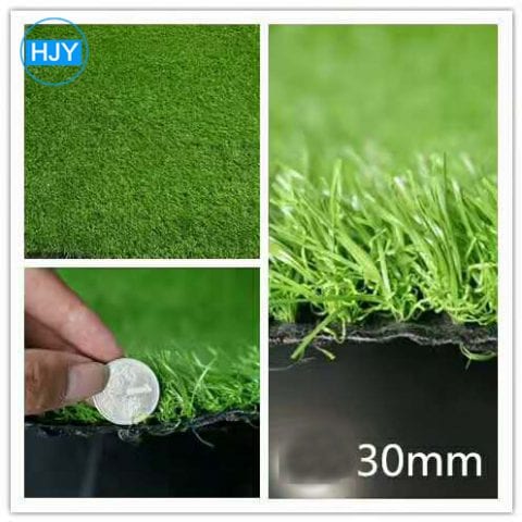 Beautiful landscaping green artificial grass