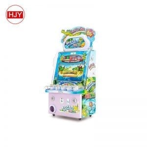 Kids crocodile cartoon style quick hit arcade game machine indoor