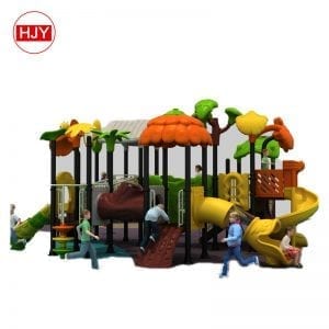 Playground Plastic house Slides