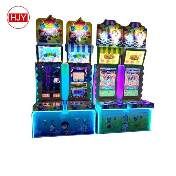 Children like the new wind coin game machine animal home happy game