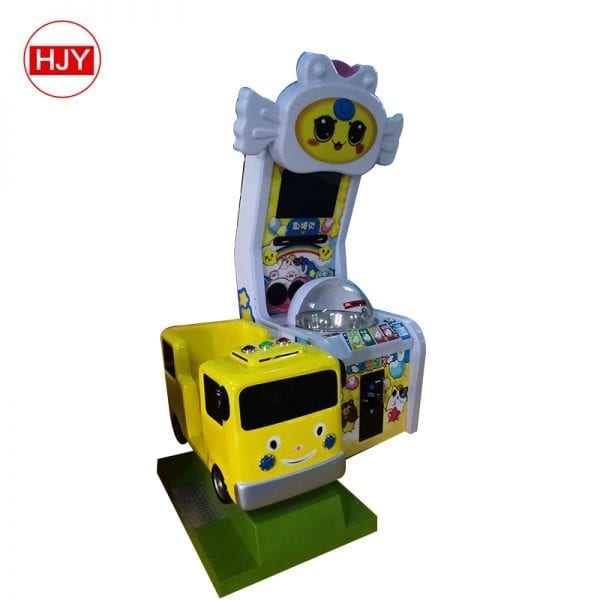 Coin - operated simulator toy double design Kids PK game console for children