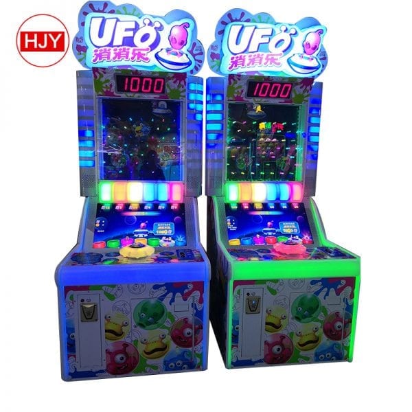 Coin - operated simulator toy double design Kids PK game console for children