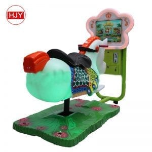 wooden horse rider game machine