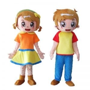 Custom doll mascot cartoon costume