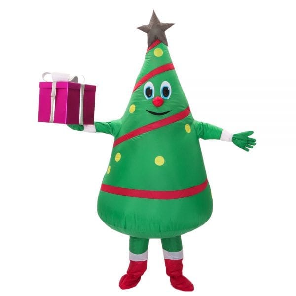Christmas tree cartoon costume