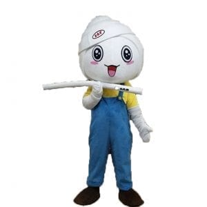 Cartoon doll mascot puppet show