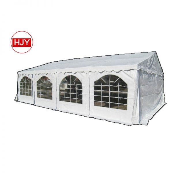 steel consitration PVC tent