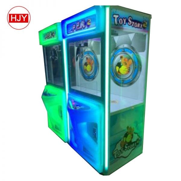 HJY Plush Crane Toy Vending Claw Coin Game Machine/Toy Gift Claw Crane machine for game room
