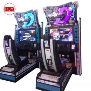 simulation racing game machine