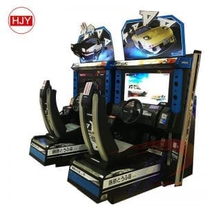 simulation racing game machine