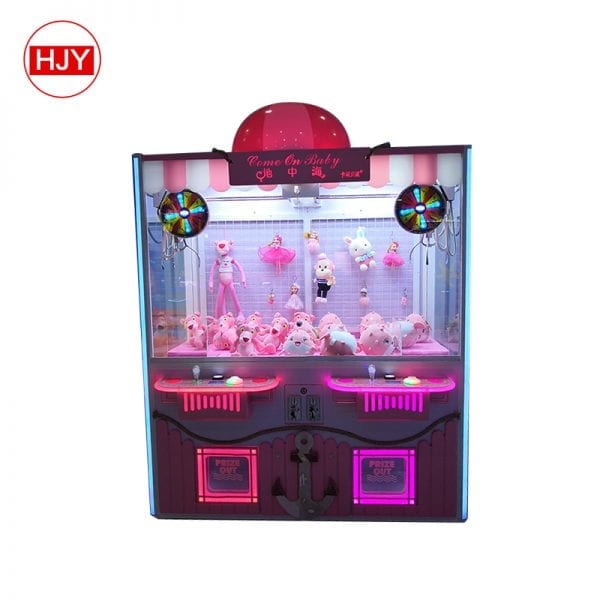 children game double players candy toy doll claw crane game