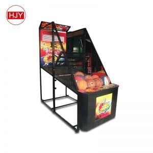 Playground coin basketball machine