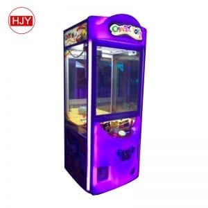 Popular sell kids Gift house small crane claw machine/toy crane game machine for sale