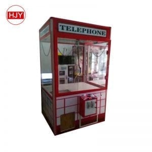Hot sell kids Gift house small crane claw machine/toy crane game machine for sale