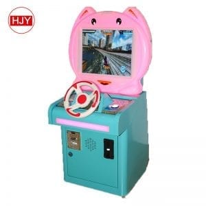 Cute little eyes frog shape coin operated