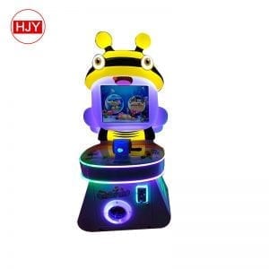 Kids little bee racing and shooting