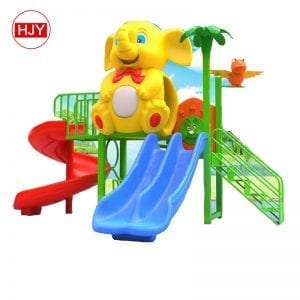 Hard Plastic Outdoor Playground Slide