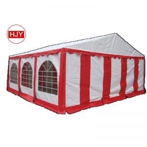 Comfortable wedding stretch tents