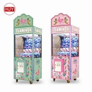 Pink and green animal house carton