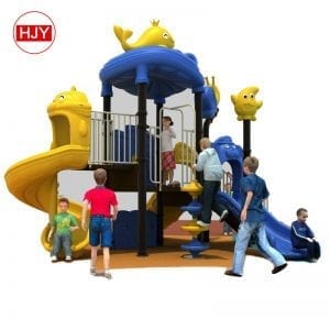 outdoor kids plastic slide