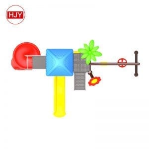 Playground Plastic combo slide