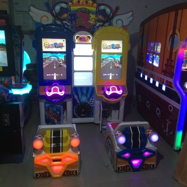 Happy Double Coin speed racing game machine