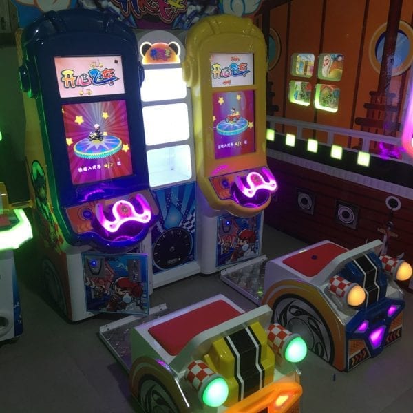 Happy Double Coin speed racing game machine