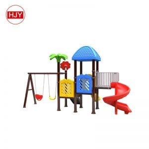 plastic garden swing in playground