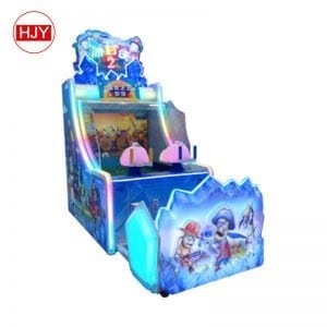 children carton style easy to play indoor shooting game machine