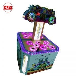 double people pk coin operated whack-a-mole amusement equipment hammer beat mouse game machine