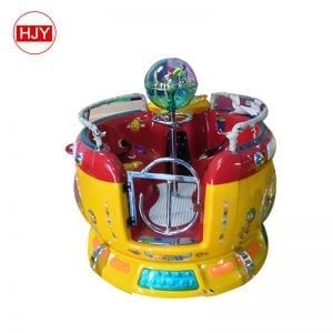 kids go round amusement machine 2 players carousel music rides