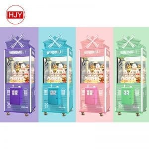hot sell princess style carton animal doll prize claw gift machine supermarket toy city