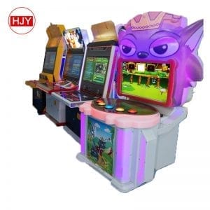 cartoon arcade game machine
