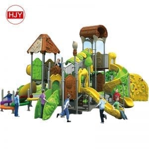 large kids outdoor plastic slides
